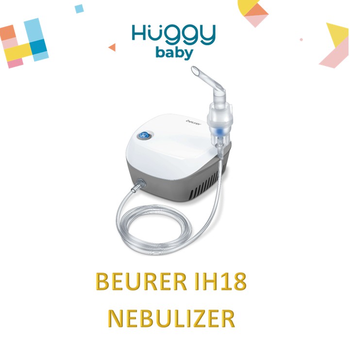 Beurer IH18 Nebulizer Compressor | Alat Terapi Uap IH 18 Nebuliser