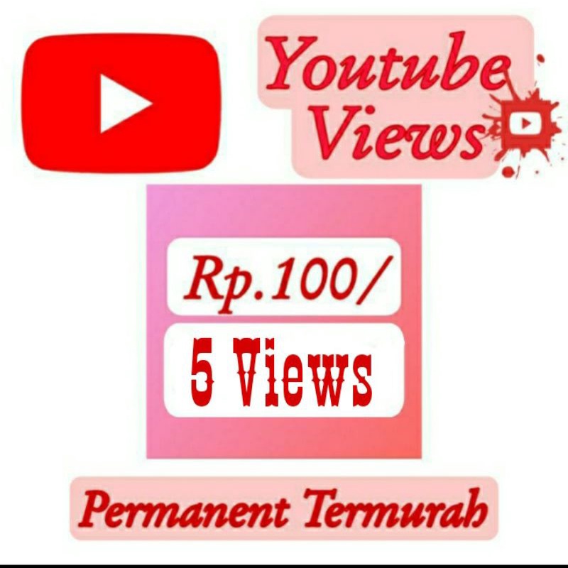 No Drop | Youtube Views Permanent Termurah | Yt View Non Drop