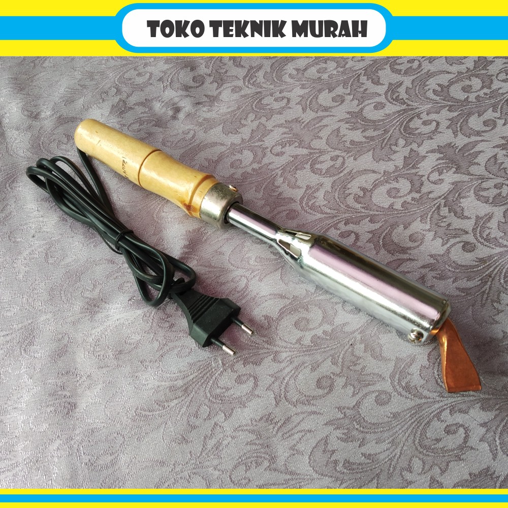 Solder Listrik 300 Watt Gagang Kayu (050-05) NANKAI