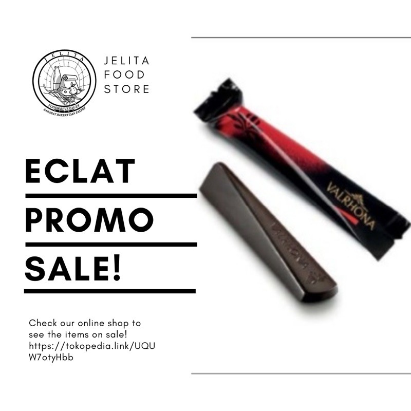 

Valrhona ECLAT noir 61% dark chocolate “Clerance sale” 12pcs