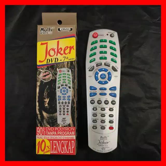 Remote dvd joker multifungsi remot dvd polytron lg samsung