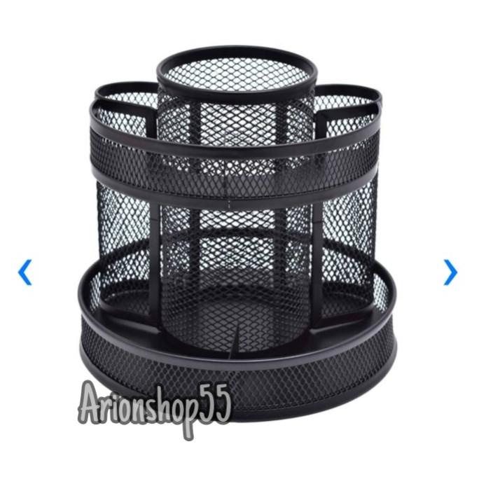 

,,,,,,,] Odi Organizer/Tempat Alat Tulis Spinner 16.5 X 16 Cm - Hitam