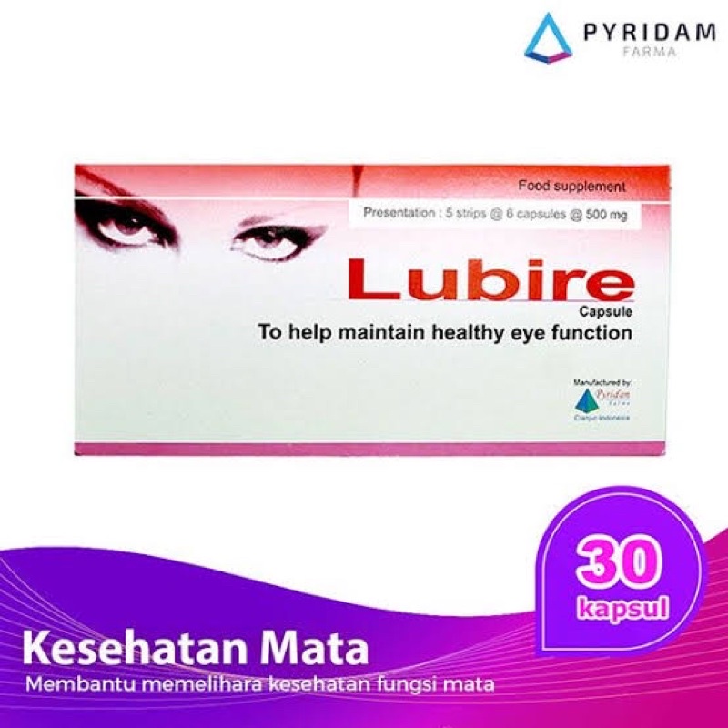 LUBIRE KAPSUL VITAMIN UNTUK MATA