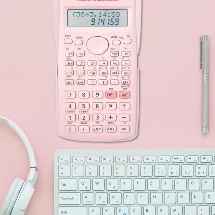 

Olla Kalkulator Color Function Scientific Kalkulator 24 Fungsi Kalkulasi 3 Warna 1700 - CU2