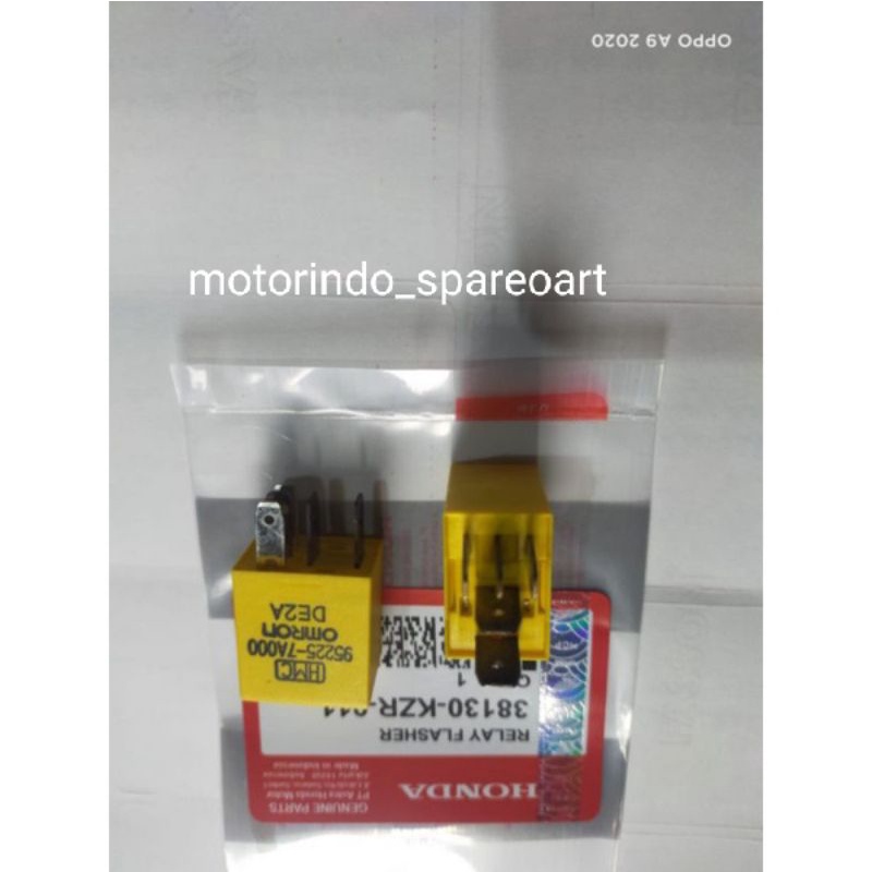 Relay stater kaki 5 vario 125vario150,Asli ORI OMRON