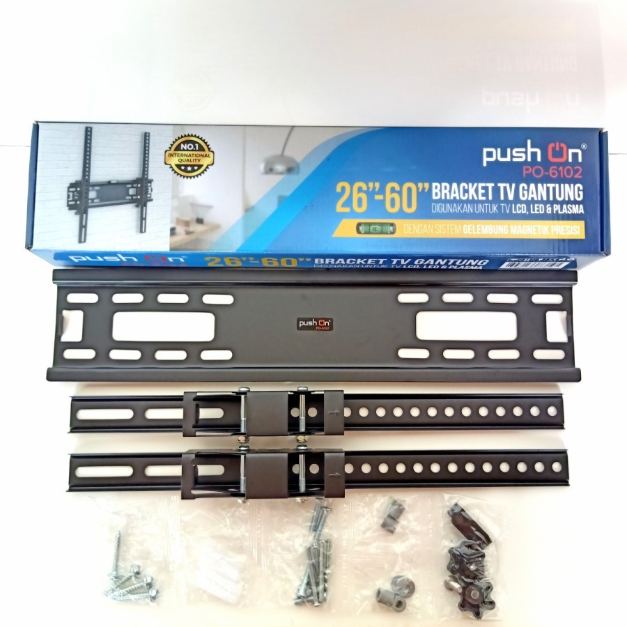 Bracket TV LCD LED Push On PO 6102 (26-60&quot;)