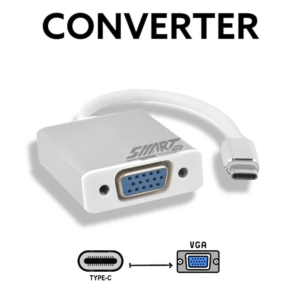 Converter Type C to VGA Female