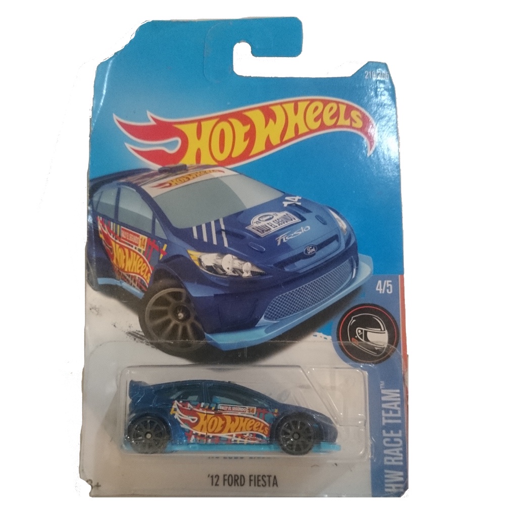 Diecast 1:64 hotwheels Ford Fiesta miniatur mobil Hot Wheels