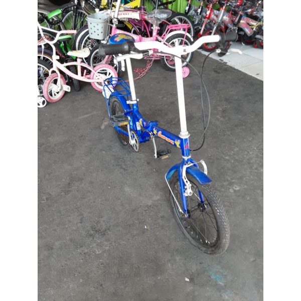 sepeda lipat 16 genio aurora second mulus