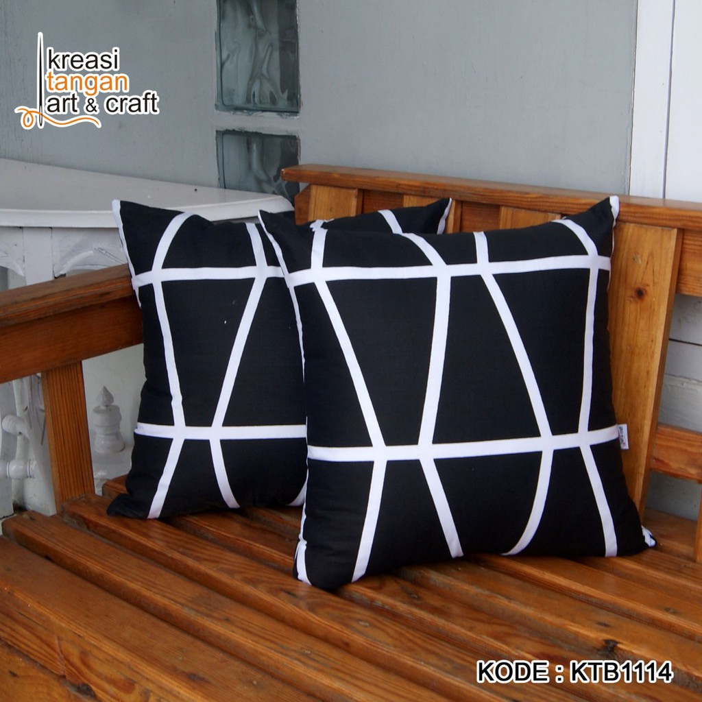 SARUNG BANTAL SOFA Ukuran 30x50, 40x40, 45x45, 50x50, 60x60, 70x70 - KTB1114