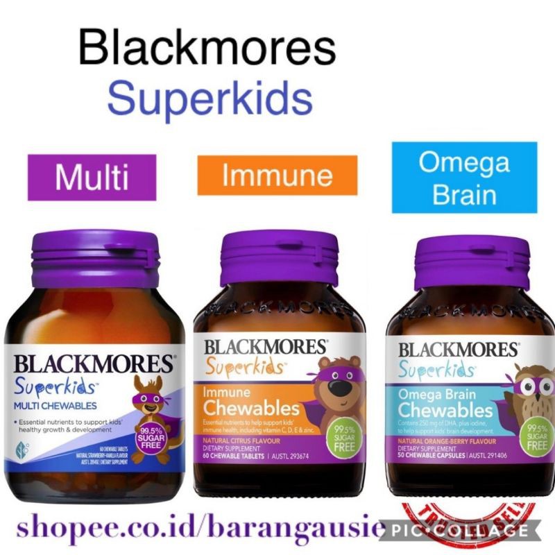 Blackmores Superkids Super Kids Multi - Immune - Omega