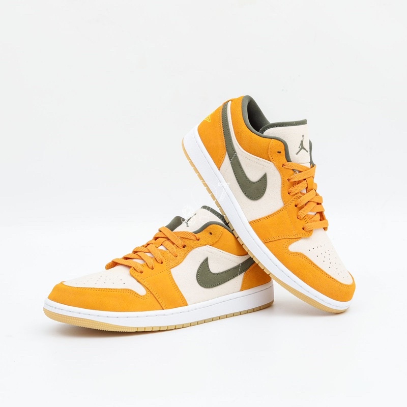 Air Jordan 1 Low Light Curry