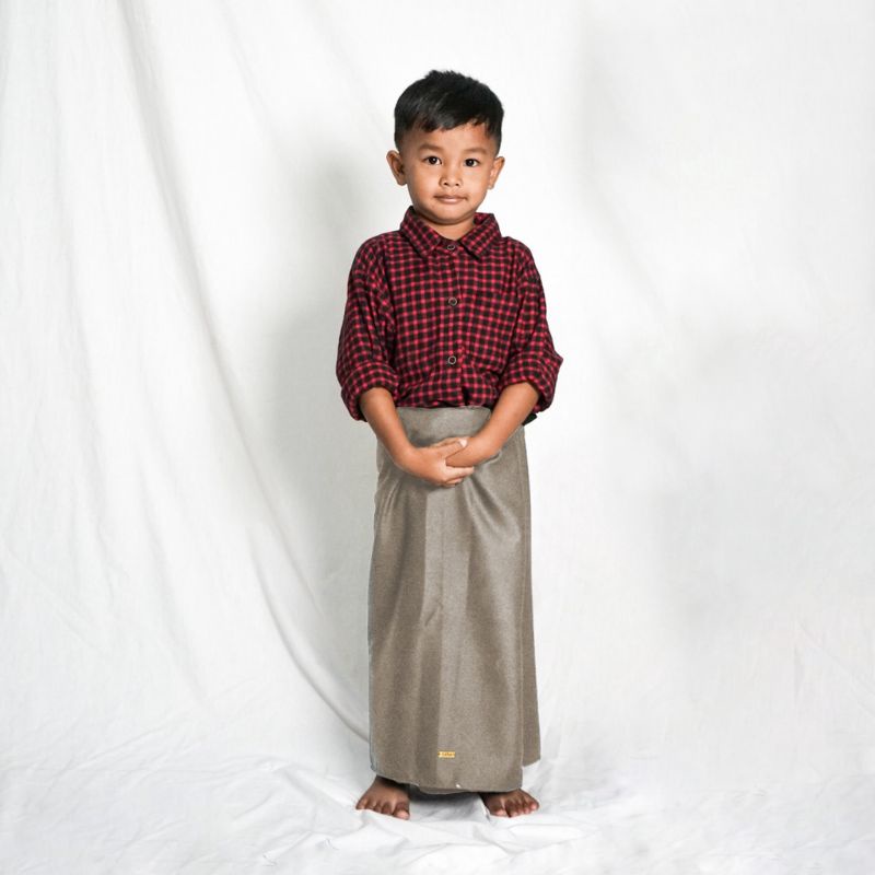 Sarung Adha Premium Anak Sarong katun Fashion Muslim cowok Perlengkapan Ibadah Sholat Aksesoris Pria