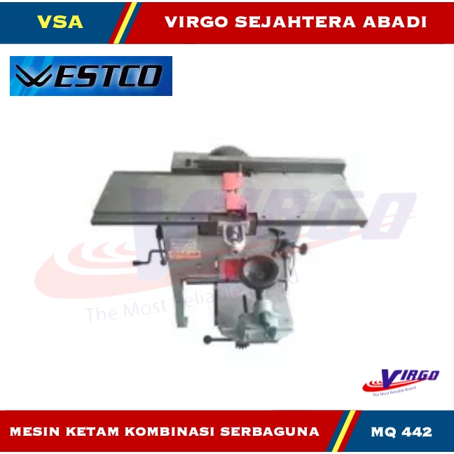 WESTCO MQ442 MESIN KETAM KOMBINASI SERBAGUNA 10" Inch MQ 442 2HP 1 PHASE