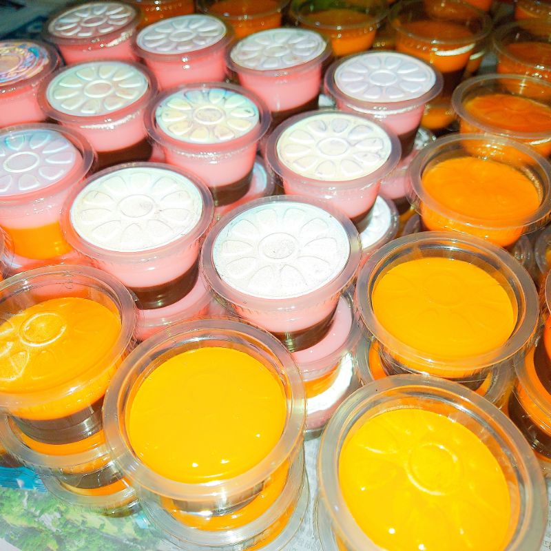 

pudding agar cup snack box