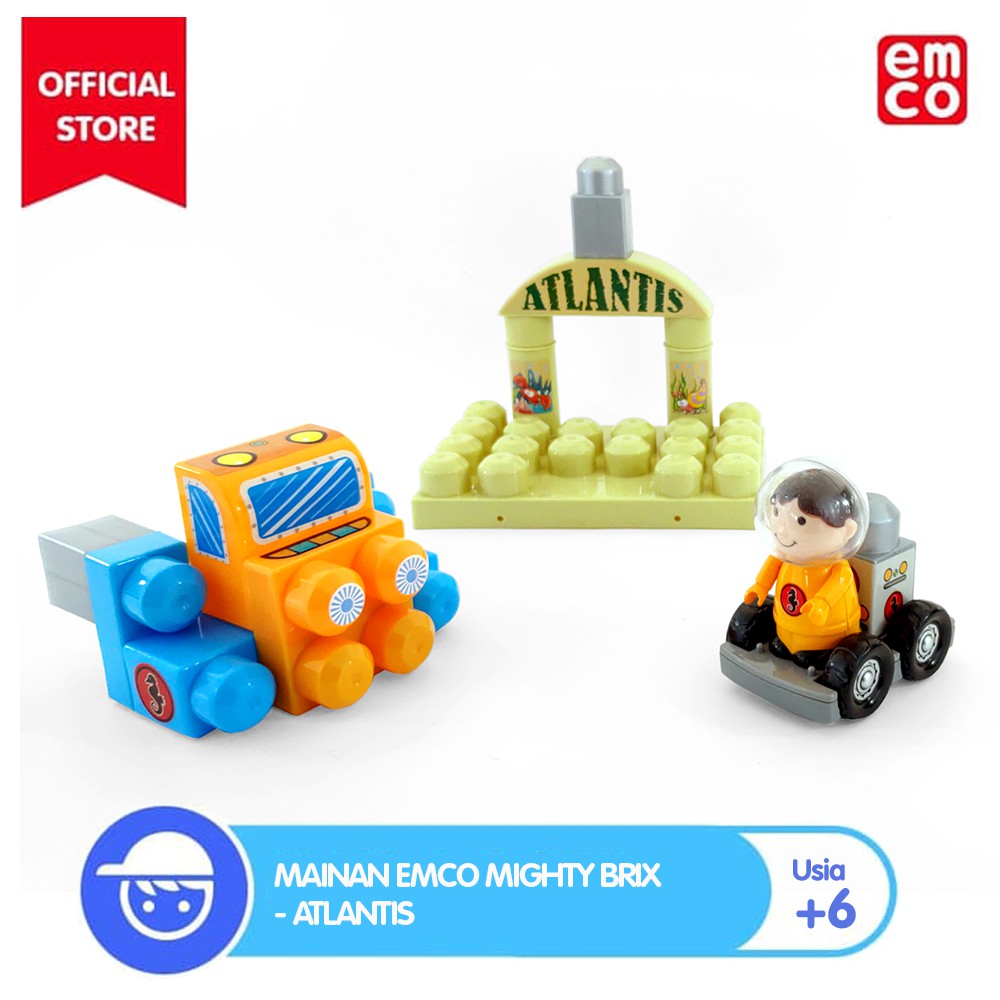 Mainan EMCO Mighty Brix - Atlantis