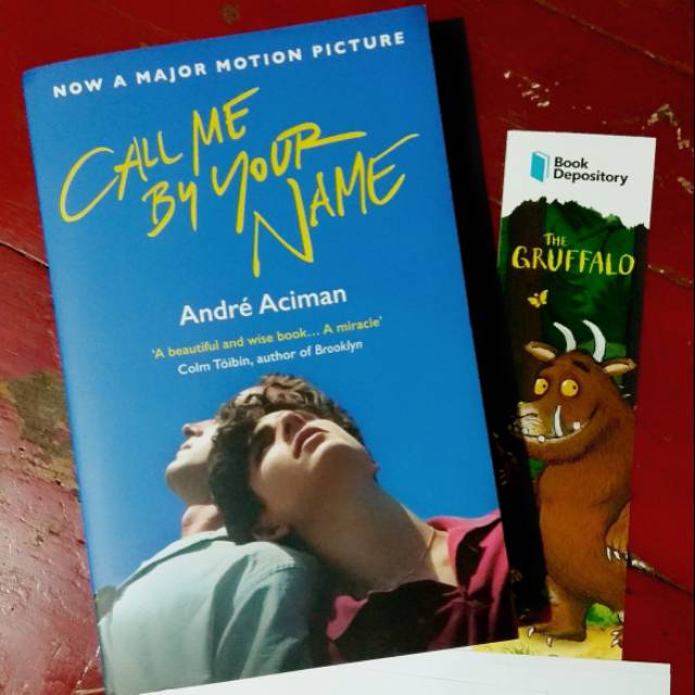 Novel Buku Import Call Me By Your Name