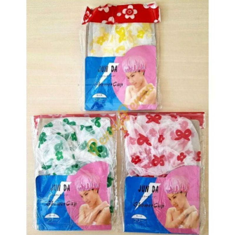 Shower Cap Karakter Kartun Topi Mandi Waterpoof