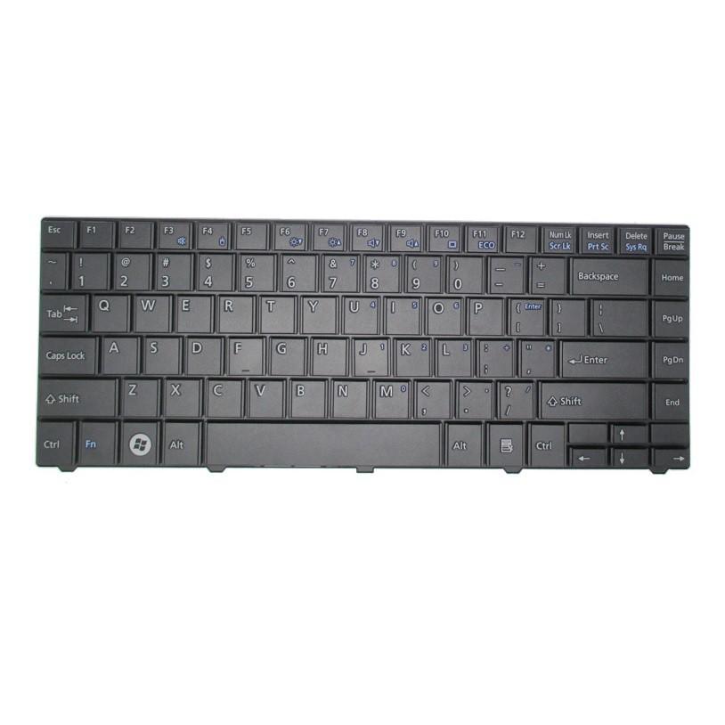Keyboard Fujitsu Lifebook LH530 LH531 BH531 Hitam