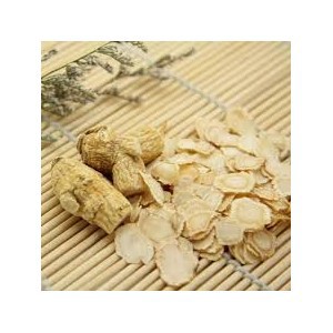 

Irisan Ginseng Amerika.