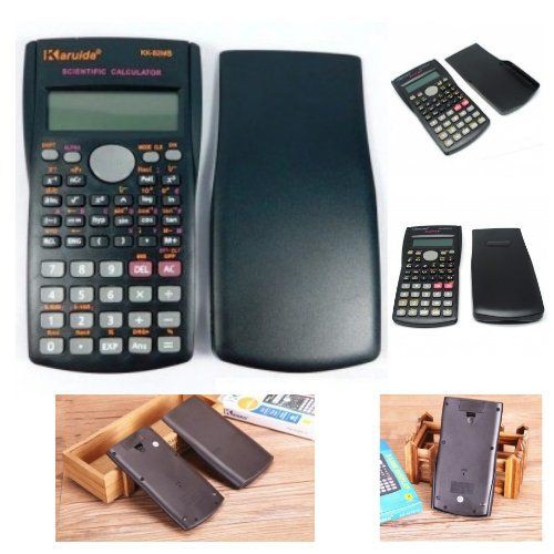 Kalkulator Elektronik Scientific  Akuntansi Calculator KK 82MS Black 111112