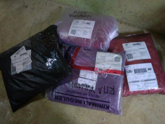 Batik Tunik Ziper Sekar Asih Sogan Modern Kekinian Pakaian Kerja Kantor Seragam Casual Tunik Monica