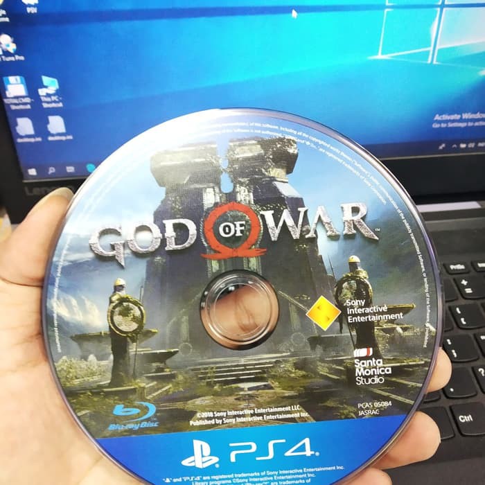 GAME / KASET BLUERAY PS4 GOD OF WAR 2018