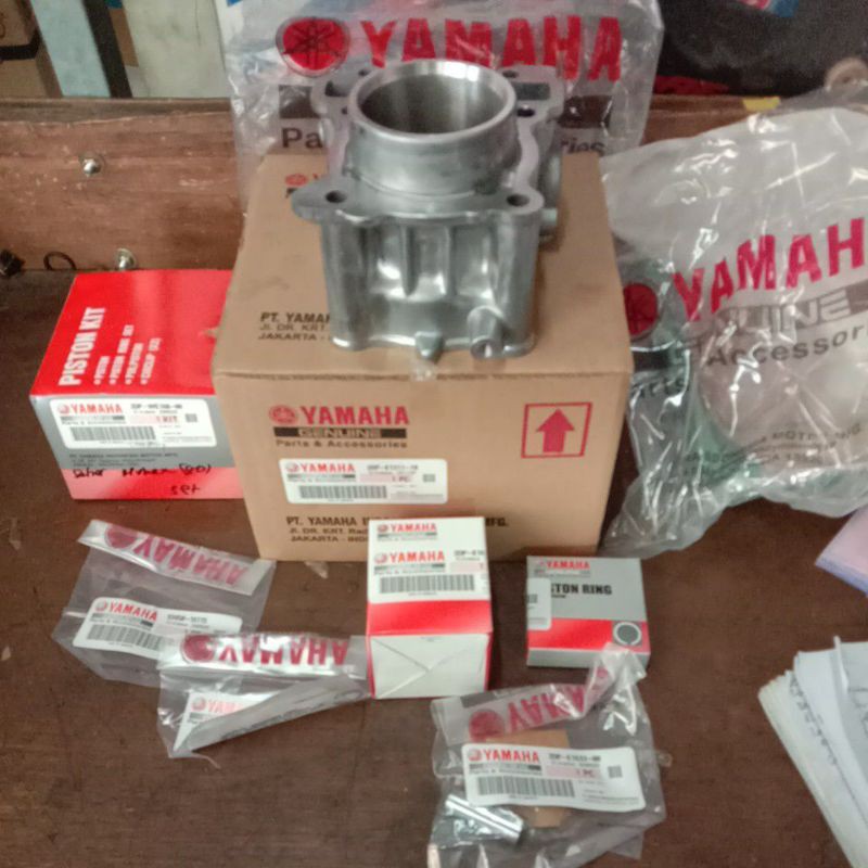 CYLINDER BLOCK BLOK BORING SEHER SET NMAX N-MAX AEROX 155 2DP 100% ORIGINAL YGP