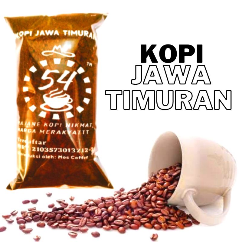 

KOPI TUBRUK MURAH 250 GRAM KHAS JAWA TIMURAN 54 COFFEE