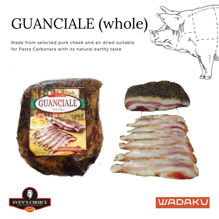 Guanciale Whole Svenschoice 350