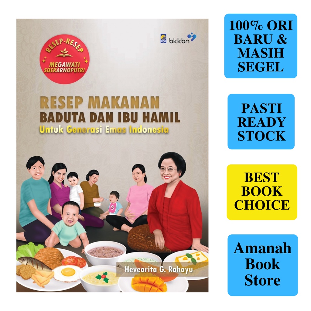 Jual Buku Resep Makanan Baduta Dan Ibu Hamil Untuk Generasi Emas ...