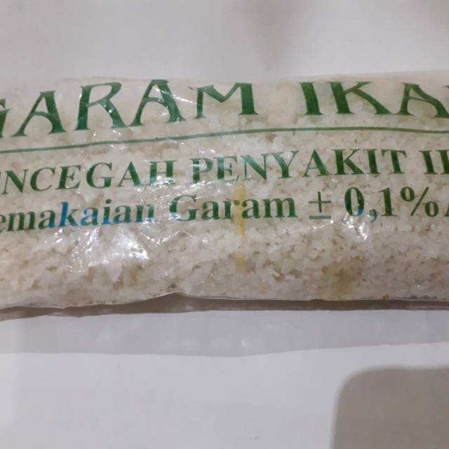 

Garam Ikan kurleb 500gram