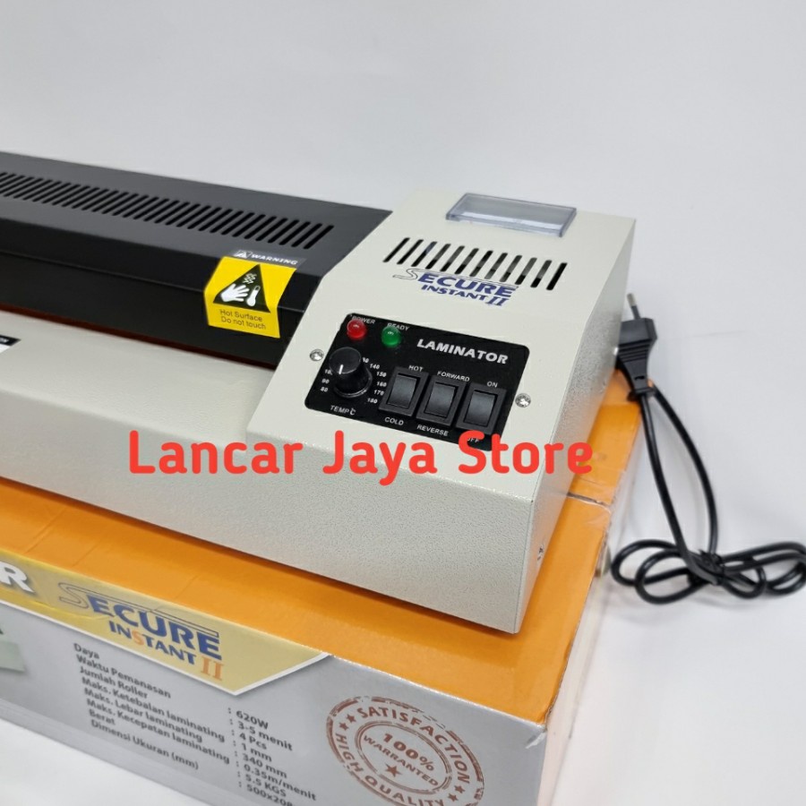 Mesin Laminating Secure Instant II A3 Laminator Secure Instant II