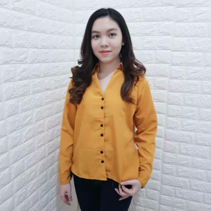 Arifirn Carol Tshirt - Carol Kemeja | Kemeja Wanita | Baju Wanita