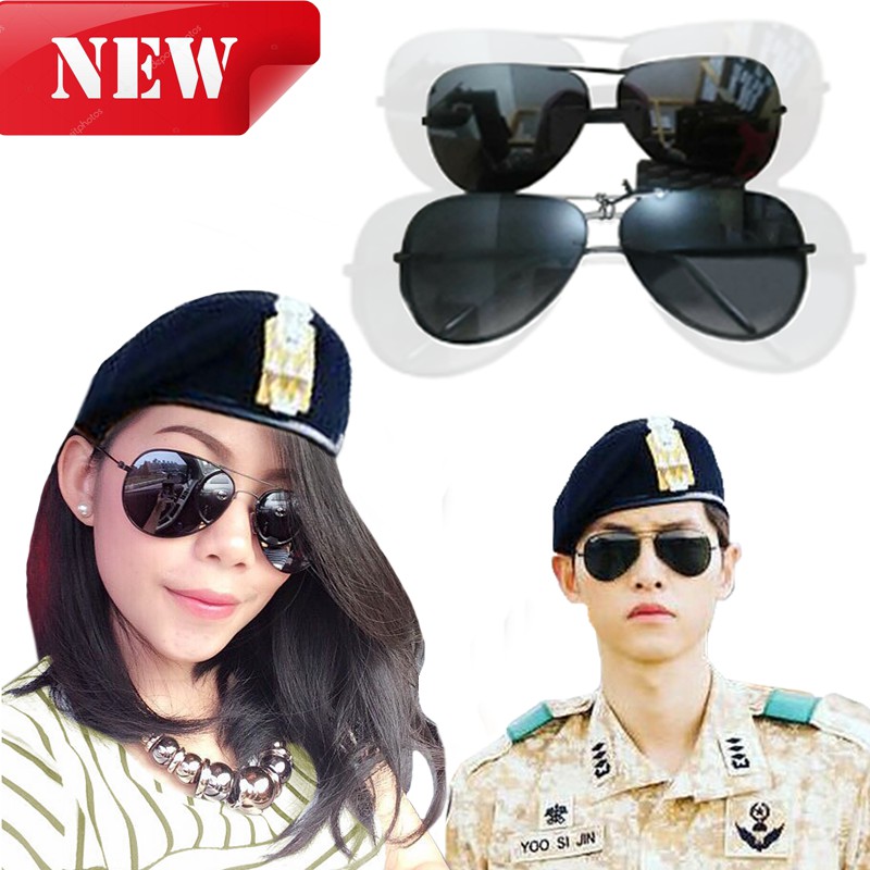 Kacamata Hitam Kacamata Fashion Aviator Kacamata Gaya Kacamata Hitam Anti UV Kacamata Pria Wanita