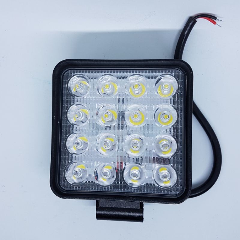 Work lamp mobil kotak 16led tipis