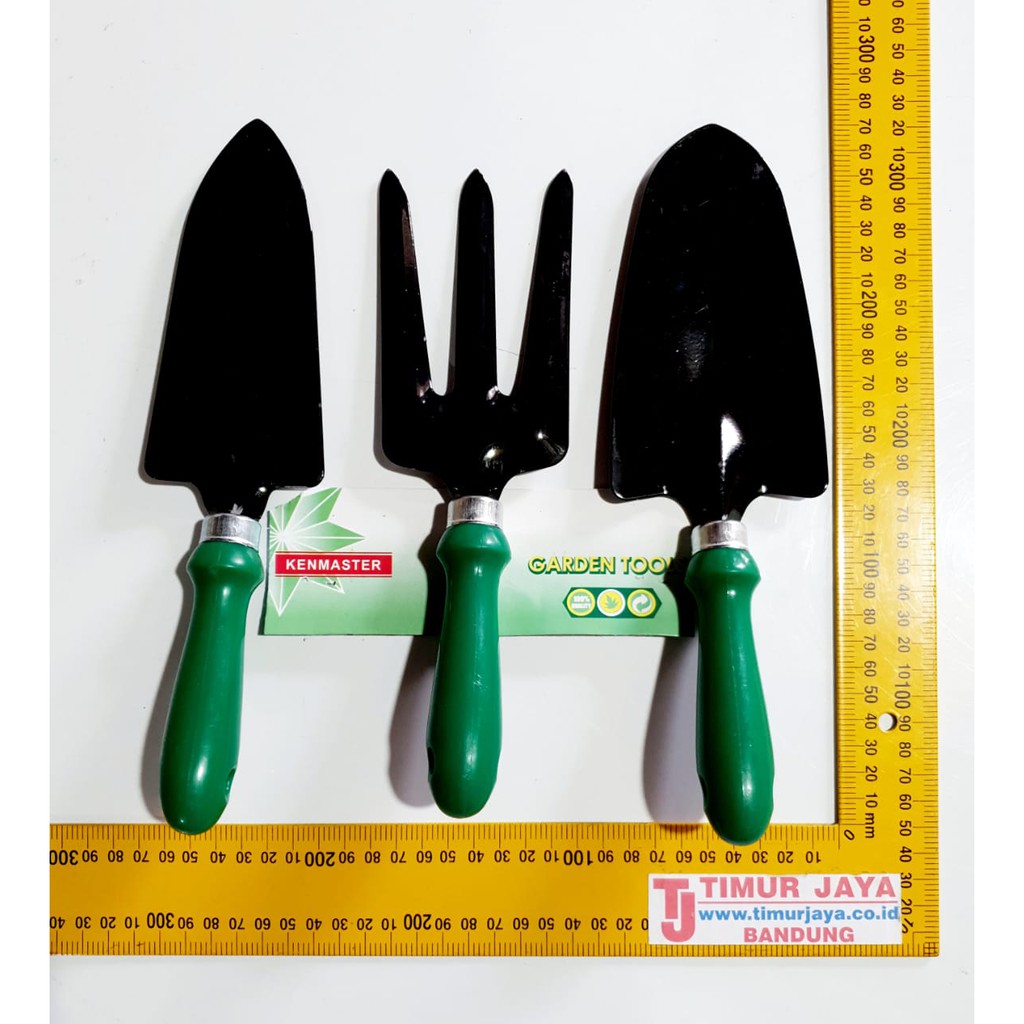 Kenmaster Garden Tools Isi 3pcs - 1 Set Alat Kebun 3 Pcs