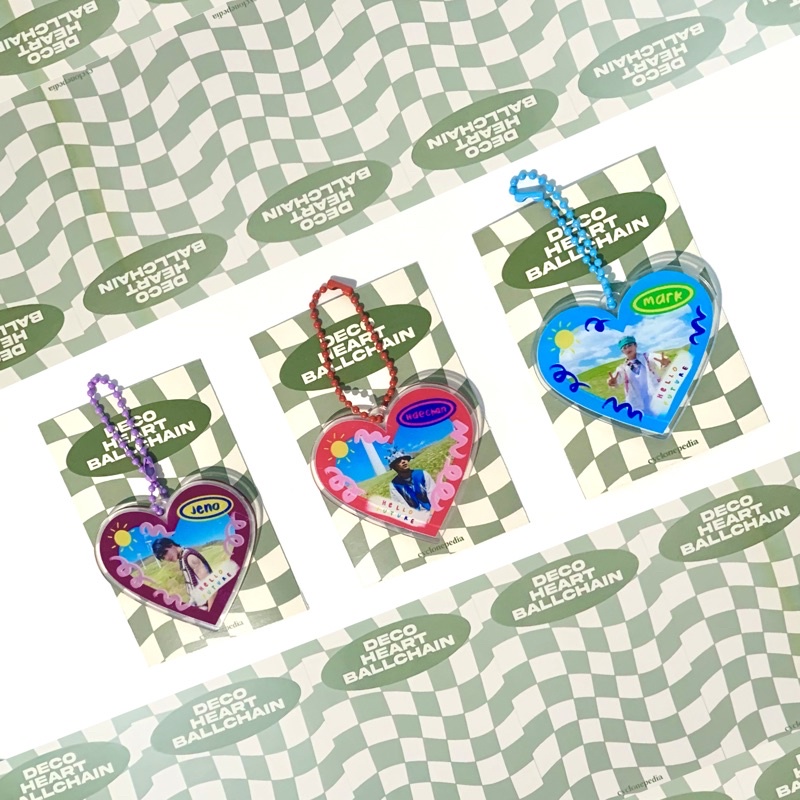 NCT DREAM HELLO FUTURE BALLCHAIN NCT KEYCHAIN ACRYLIC  KPOP GANCI