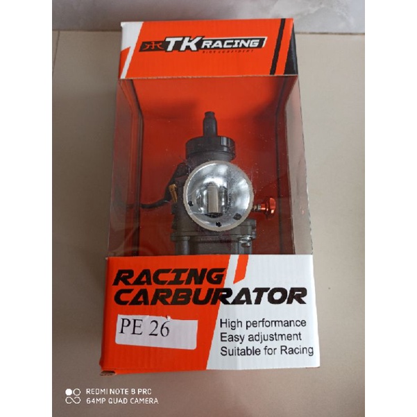 Karbu Karburator TK racing PE 24 26 28 30 31 Karbu PWK 24 26 28 TK racing Original Free Pilotjet Mainjet Jarum not Karbu PE UMA racing BRT Moto 1 Koso-TK PE 26