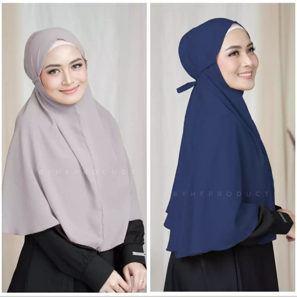 Hijab bergo maryam Diamond jilbab instant tali hijab kerudung mariam