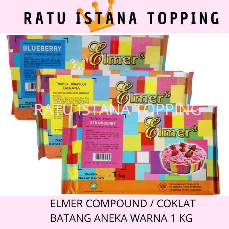 

COKLAT BATANG TROPICAL ELMER 1 KG-COKLAT WARNA RASA-COKLAT KARAKTER-COKLAT BLOK-COKLAT COMPOUND