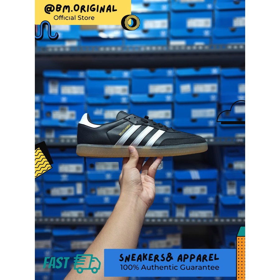 Adidas Velosamba Vegan Core Black White Cycling Shoes ORIGINAL GY5597