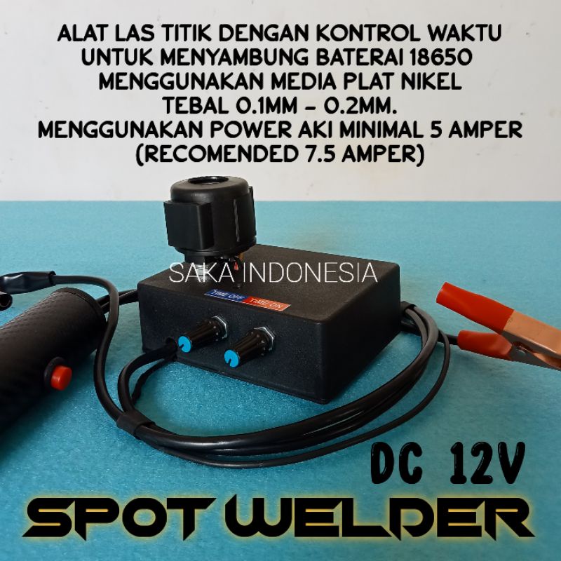 Spot Welder Las Titik dengan Timer