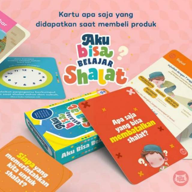 Flashcard Aku Bisa Belajar Sholat