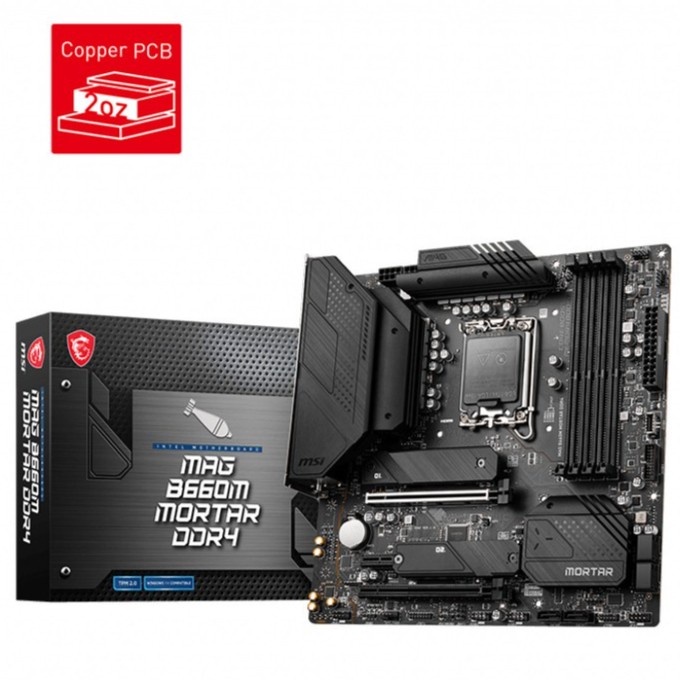 MOTHERBOARD MSI MAG B660M MORTAR DDR4