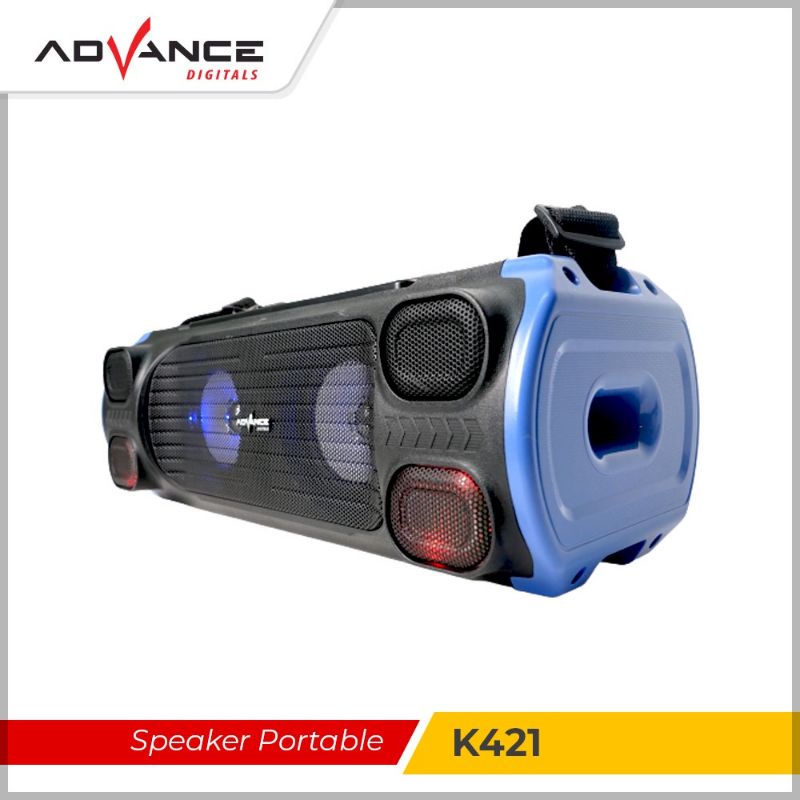 SPEAKER ADVANCE BLUETOOTH K421 + FREE MIC (ADVANCE)