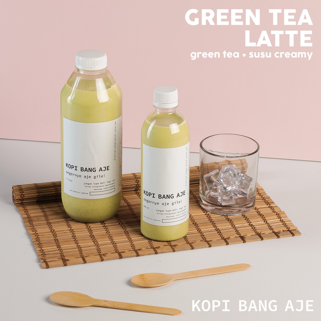 

KOPI BANG AJE - GREEN TEA LATTE 500ml