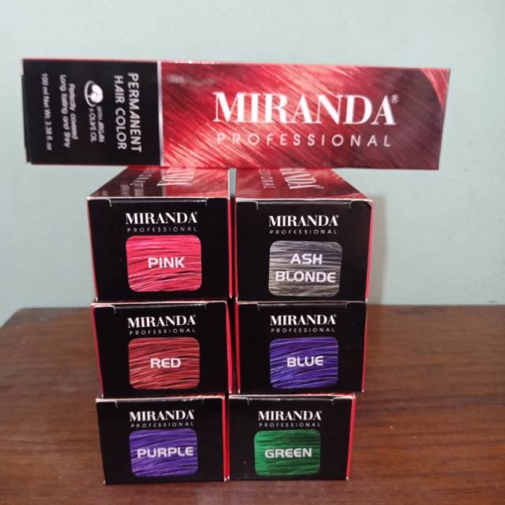 

Miranda Professional Permanent Hair Color 100 ml - Purple