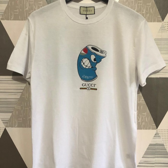 T-SHIRT GUCCI X PEPSI PREMIUM KAOS PRIA GUCCI KAOS WANITA GUCCI MURAH