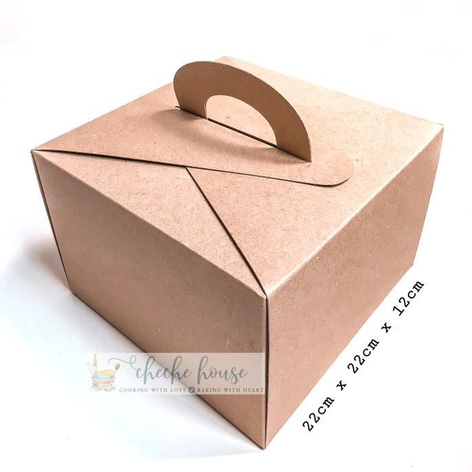 

Terbaru Dus Kue, Box Kue, Cake Box, Packaging Box 22X22